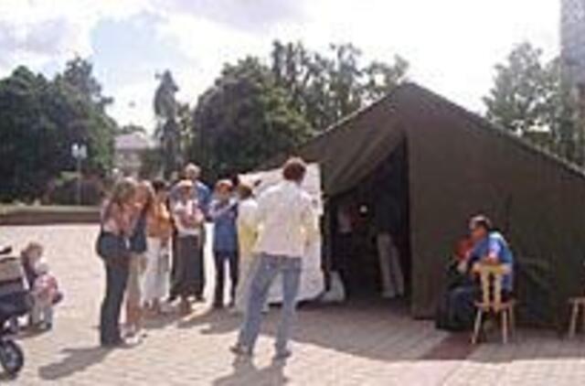 Kraujo dovanojo 23 uostamiesčio gyventojai 