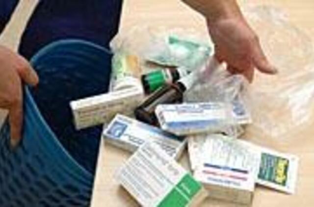 Pasenusių vaistų likimą valdo chaosas 