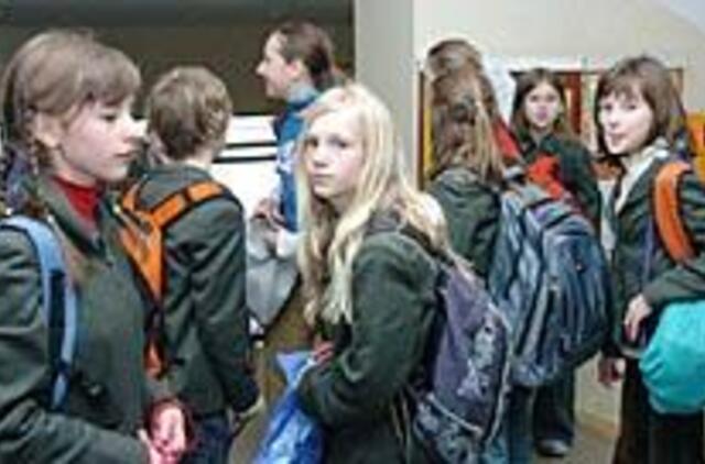 Netinkamos mokymosi sąlygos sargdina vaikus 