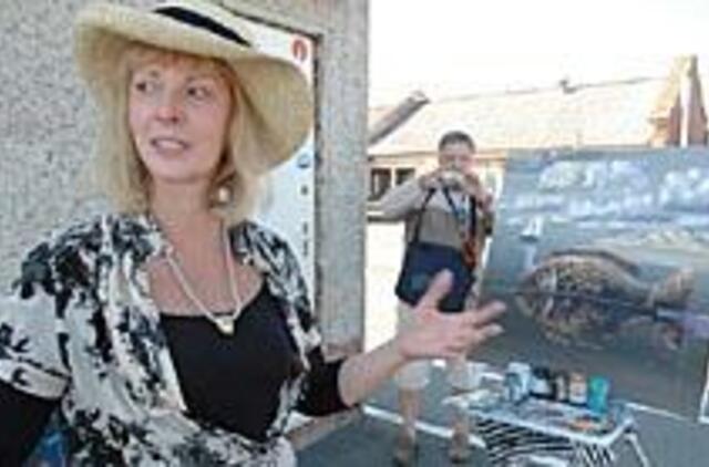 Nidos ekspresija - iš oro, vandens ir smėlio 