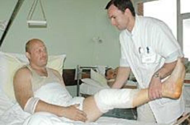 Ligoninėje - reta artroskopinė operacija 