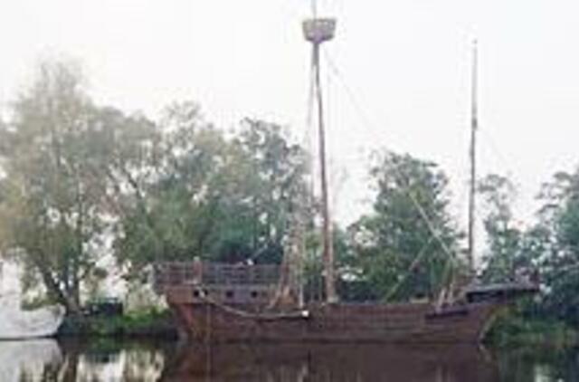 Neparduotas piratų laivas Naujuosius sutiks Uostadvaryje 