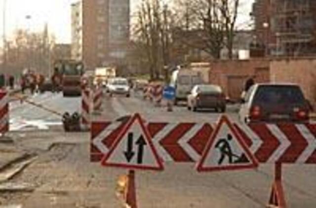 Miesto arterijos transporto trombų neišvengs 