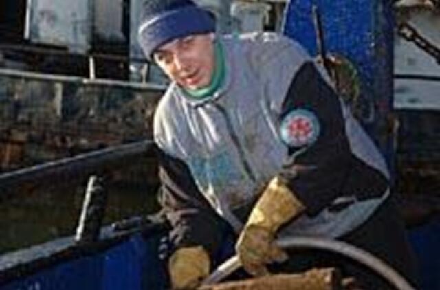 Ant kalėdinio žvejų stalo - tik žuvis 