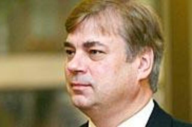 Saugumo šefas nulipo nuo pjedestalo 