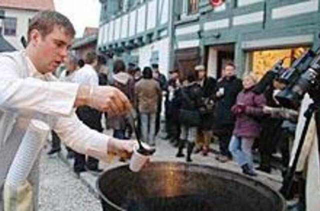 Menų ir amatų kiemas trumpiausioje Klaipėdos gatvėje 