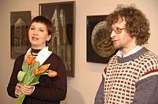 Skulptūriška E. Sterpu tapyba 