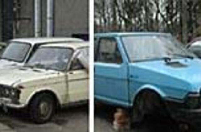 Senienas iš kiemų gali patraukti tik mokestis už mašinas 