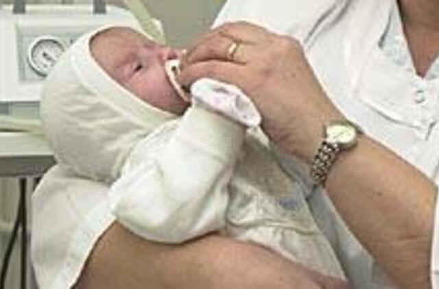 Dideli naujagimiai - civilizacijos pasekmė