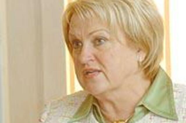 K. Prunskienė įžvelgia politinį susidorojimą 