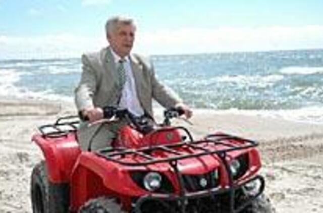 Savivalė pajūryje pažadino sostinę 