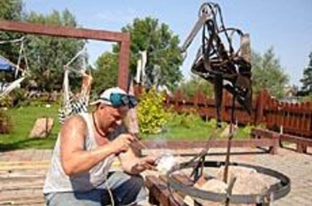 Skulptūros papuošė Lietuvos Veneciją