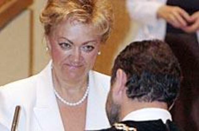 I. Rozova išsikasė politinę duobę