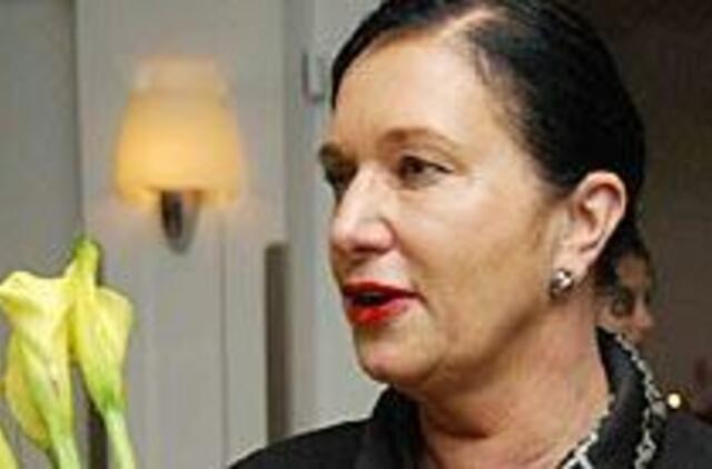 Cornelia Erhardt: "Sėkme džiaugiuosi, nesėkme - taip pat"