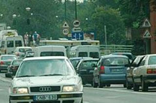 Transporto spūstims mažinti lėšų nėra 