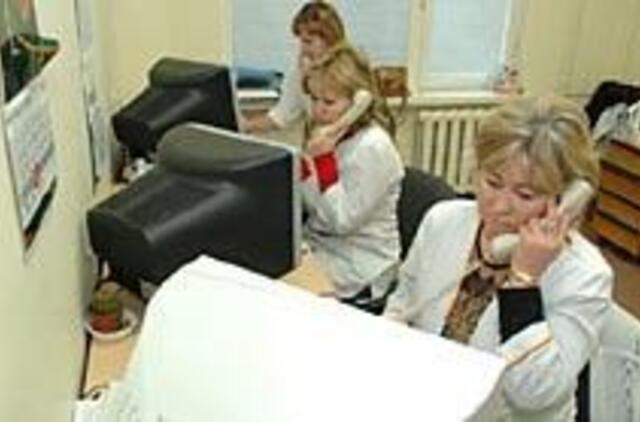 Pas medicinos specialistus - pacientų antplūdis