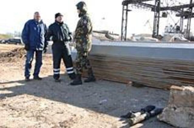 Danės žiotyse - pavojingas karo palikimas