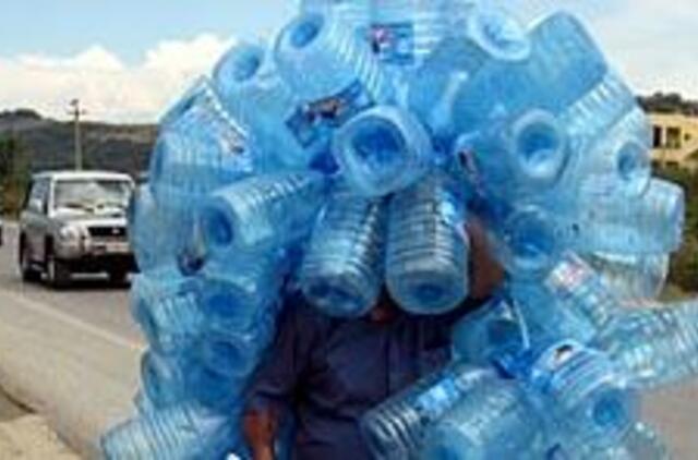 Plastikinę tarą nešime parduoti