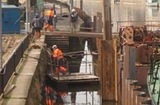 Danė pasmerkta tapti upeliuku