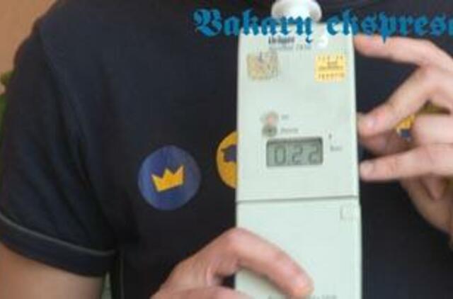 Šalutinis poveikis: blaivus tampa girtu