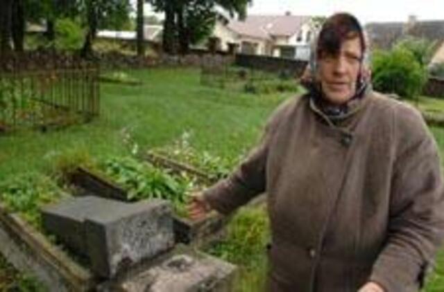 Amžinojo poilsio vietoje ramybės nėra