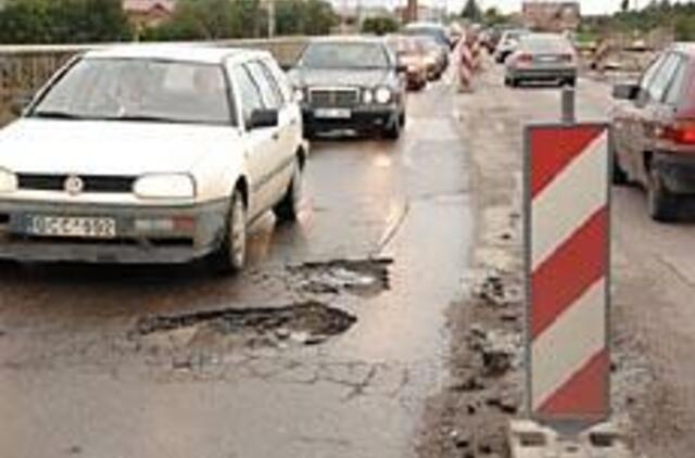 Tiltas kabo ant plauko