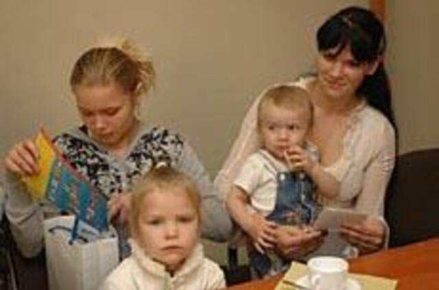 Prie vaikų džiaugsmelių prisidėjo ir "Vakarų ekspresas"