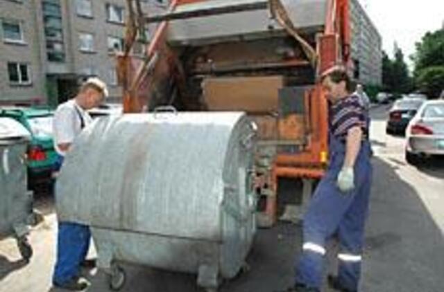 Su šiukšlių rinkliava susitaikė dar ne visi