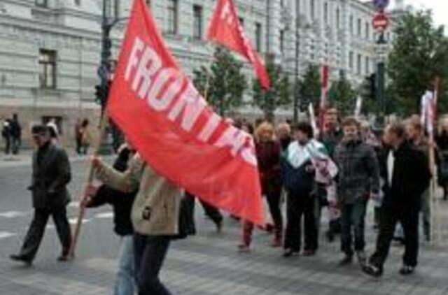 "Piliečių pasirinkimas 2008": Partijos "Frontas" rinkimų programa - K. Markso "Kapitalo" teorijos programinis pavidalas