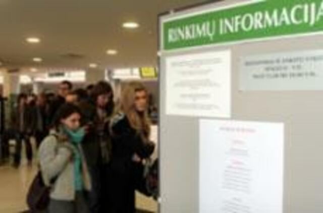 Seimo rinkimuose iš anksto jau balsavo 1,39 proc. rinkėjų