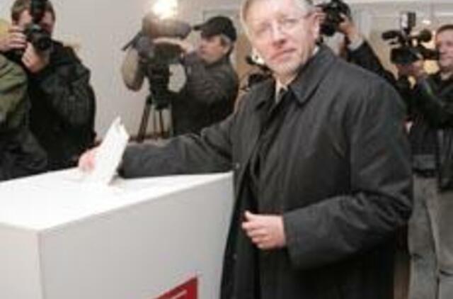 Premjeras G. Kirkilas: prieš rinkimus naktį miegojau ramiai