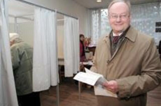 Č. Juršėnas balsavo tikėdamas žmonėmis