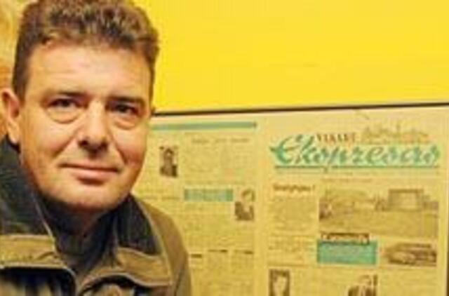 Dailininkas, sukūręs "Vakarų ekspreso" "galvą" 