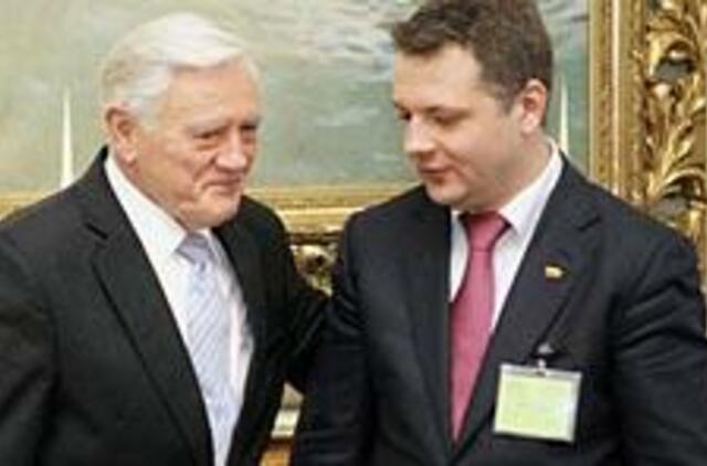 E. Masiulis laikė prezidento egzaminą