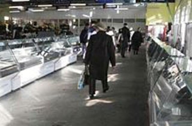 Turgaus prekeiviai streikavo 