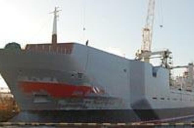 Konteinervežis virto krilio fabriku