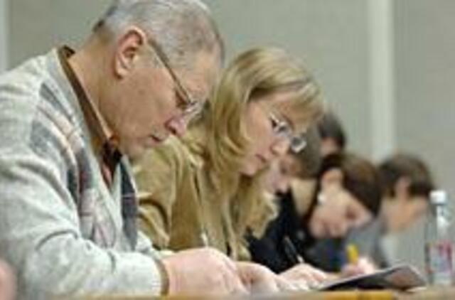 Nacionalinio diktanto dalyviams - akibrokštas