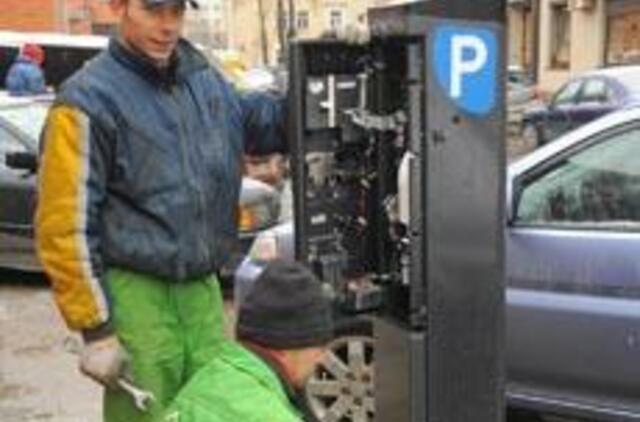 "Parkomatų" sistema bus tobulinama