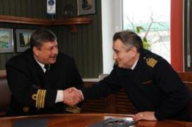 Laivas "Šakiai" - jau kariškių nuosavybė