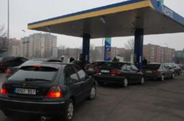 Degalų kainos vėl apaugo nežinomaisiais