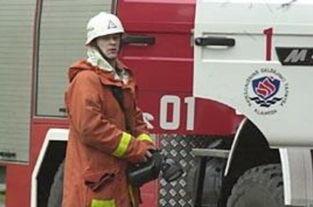 Klaipėdos gaisrininkai atsisako kompensacijų