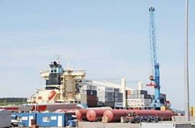 Kurti konteinerių paskirstymo uostą po metų bus vėlu