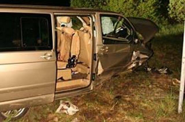 KLASCO vadovai pateko į avariją