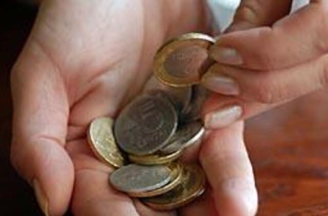 Išmokoms pinigų yra