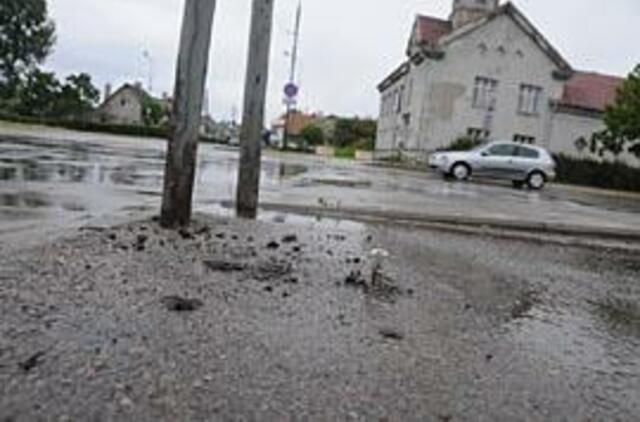 Pajūryje "parkomatas" veikė neilgai