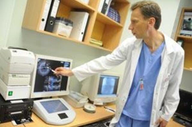 Širdis tiriama ir ultragarsu