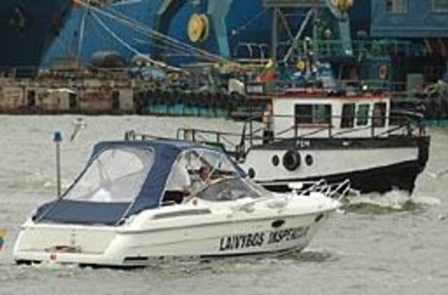 Tikrino ir tikrins laivelių kapitonų blaivumą