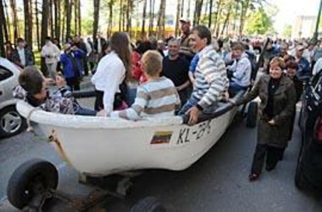 Verslininkai nepasidalija Šventosios