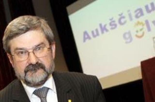 Liberalų jungimasis virsta sapnu