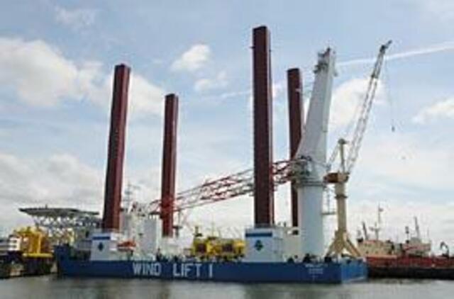 Klaipėdoje statomi vėjo energetikai skirti laivai